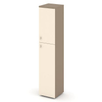 Estetica Шкаф высокий узкий правый ES.SU-1.8 (R) Латте/Сатин 400*420*1977