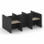 Стол для колл-центра Комплект №18 KC.K-018 3012*1800*1200 Дуб Аттик/Romeo 12
