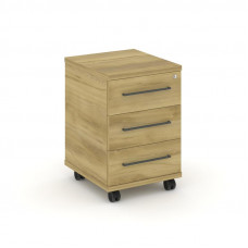 Rift Тумба мобильная усиленная RF.TM-002 Дуб Винченцо/Черный Ручки 416*460*615