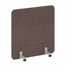 R-line soft Перегородка на металлических опорах, на роликах AP.R-120-120 Romeo 04/Металл Серый 1200*