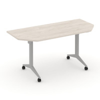 X-Pull Стол складной мобильный X.M-7.T2 Денвер Светлый/Металл Серый 1580*720*753