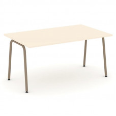 Estetica Стол переговорный ES.PRG-1.4-K Сатин/Металл Латте 1580*980*750