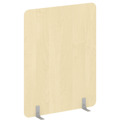 R-line Перегородки на металлических опорах на фетровых подпятниках DP.F-140-180 Клен/Металл Серый 14