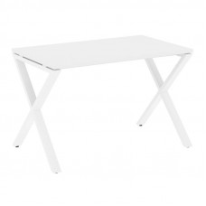 Loft Стол рабочий VR.L-SRX-2.7 Белый Бриллиант/Металл Белый 1180*720*750