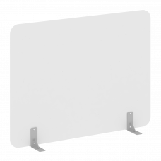 R-line Перегородки на металлических опорах на фетровых подпятниках DP.F-160-120 Белый/Металл Серый 1