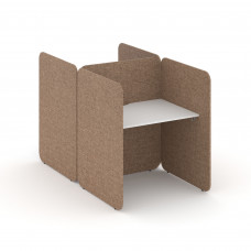 Call center Комплект №4 KC.K-004 Белый/Romeo 03 816*1800*1200