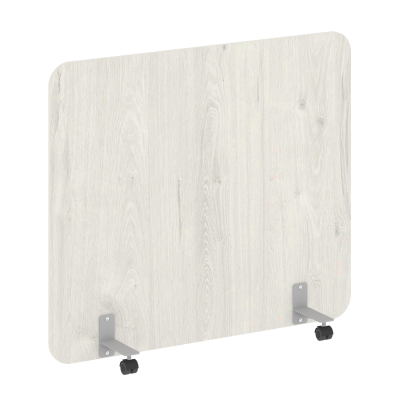 R-line Перегородка на металлических опорах, на роликах DP.R-140-120 Дуб Наварра/Металл Серый 1400*18