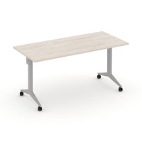 Стол складной мобильный Икс пулл X.M-4.7 1580*720*753 Денвер Светлый/Металл Серый