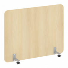 R-line Перегородка на металлических опорах, на роликах DP.R-160-120 Акация Лорка/Металл Серый 1600*1