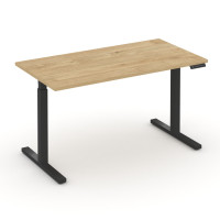 Move up Стол электроподъемный MV.SE-3.7 Тиквуд Светлый/Металл Черный 1380*720*720-1190