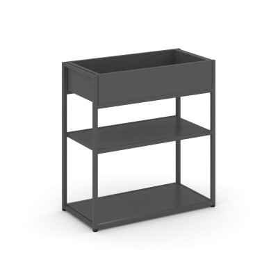Rift Стеллаж металлический низкий приставной RF.STM-013 Антрацит NEW/Металл Антрацит 796*350*750
