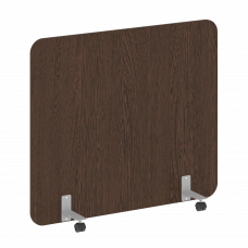 R-line Перегородка на металлических опорах, на роликах DP.R-140-120 Венге Цаво/Металл Серый 1400*18*