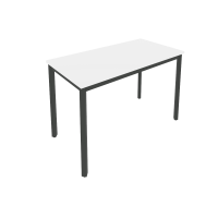 Slim Стол письменный на металлокаркасе С.СП-4.1 Белый/Металл Антрацит 1180*600*750