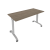 Стол складной мобильный Мобайл Систем СМ-5 1400*650*757 Вяз Благородный/Металл Серый