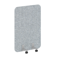 R-line soft Перегородка на металлических опорах, на роликах AP.R-80-120 Romeo 13/Металл Серый 800*28