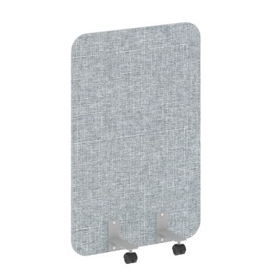 R-line soft Перегородка на металлических опорах, на роликах AP.R-80-120 Romeo 13/Металл Серый 800*28