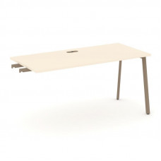 Estetica Стол приставка к опорным тумбам ES.SPR-4-LP Сатин/Металл Латте 1580*730*750