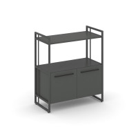 Rift Шкаф 2 ниши широкий RF.SS-22 Антрацит NEW/Металл Антрацит NEW/Черный Ручки 798*396*924