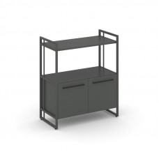 Rift Шкаф 2 ниши широкий RF.SS-22 Антрацит NEW/Металл Антрацит NEW/Черный Ручки 798*396*924