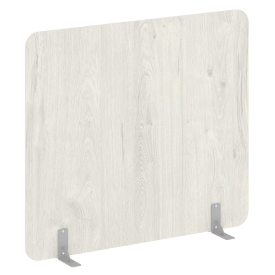 R-line Перегородки на металлических опорах на фетровых подпятниках DP.F-160-140 Дуб Наварра/Металл С