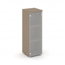 Estetica Шкаф средний узкий левый ES.SU-2.4 (L) Латте/Сатин матовый 400*420*1207