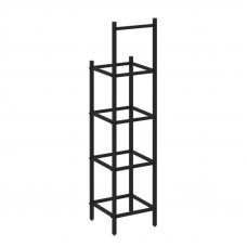 Loft Угловой проходной переходной модуль VR.L-SL.UPK-3.3.4 Металл Черный 446*446*1869