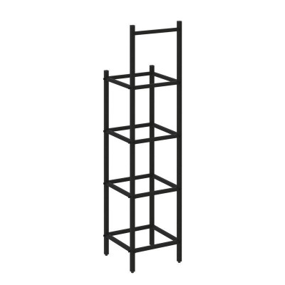 Loft Угловой проходной переходной модуль VR.L-SL.UPK-3.3.4 Металл Черный 446*446*1869