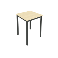 Slim Стол письменный на металлокаркасе С.СП-1.1 Клен/Металл Антрацит 600*600*750