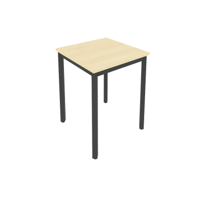 Slim Стол письменный на металлокаркасе С.СП-1.1 Клен/Металл Антрацит 600*600*750