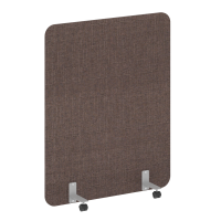 R-line soft Перегородка на металлических опорах, на роликах AP.R-120-150 Romeo 04/Металл Серый 1200*