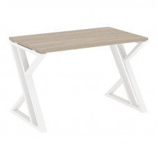 Loft Стол рабочий VR.L-SRZ-2.7 Дуб Аттик/Металл Белый 1180*720*750