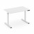Стол офисный электроподъемный Мув Ап MV.SE-2.7 1180*720*720-1190 Белый Бриллиант/Металл Белый