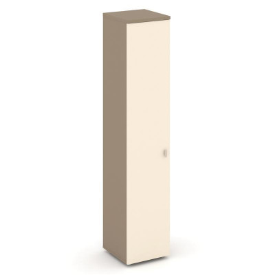 Estetica Шкаф высокий узкий левый ES.SU-1.9 (L) Латте/Сатин 400*420*1977