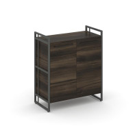 Rift Шкаф 2 ниши широкий RF.SS-21 Дуб Мали/Металл Антрацит/Черный Ручки 798*396*924