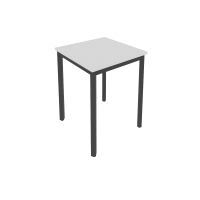 Slim Стол письменный на металлокаркасе С.СП-1.1 Серый/Металл Антрацит 600*600*750