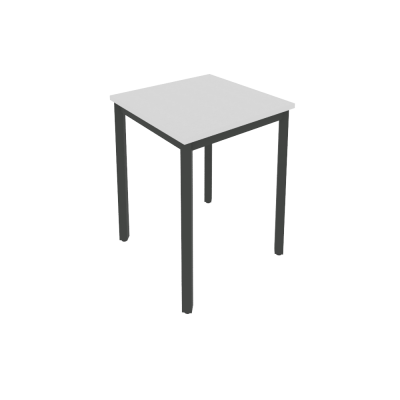 Slim Стол письменный на металлокаркасе С.СП-1.1 Серый/Металл Антрацит 600*600*750