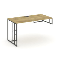 Rift Стол письменный для опорной тумбы правый RF.SPOT-003 (R) Дуб Винченцо/Металл Антрацит 1380*600*