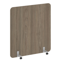 R-line Перегородка на металлических опорах, на роликах DP.R-140-150 Вяз Благородный/Металл Серый 140