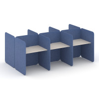 Call center Комплект №6 KC.K-006 Денвер Светлый/Romeo 11 2412*1800*1200