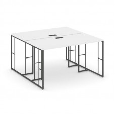 Rift Рабочая станция RF.DRS-015 Белый Бриллиант/Металл Антрацит 1780*1432*750