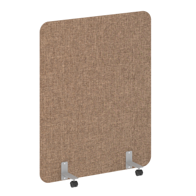 R-line soft Перегородка на металлических опорах, на роликах AP.R-120-150 Romeo 03/Металл Серый 1200*