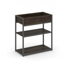 Rift Стеллаж металлический низкий приставной RF.STM-013 Дуб Мали/Металл Антрацит 796*350*750
