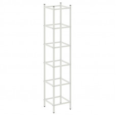 Loft Угловой проходной переходной модуль VR.L-SL.UPK-4.5.5 Металл Белый 446*446*2280