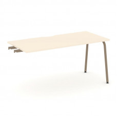 Estetica Стол приставка к опорным тумбам ES.SPR-4-VK Сатин/Металл Латте 1580*730*750