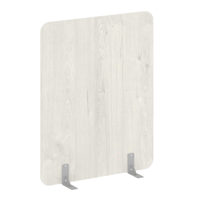 R-line Перегородки на металлических опорах на фетровых подпятниках DP.F-120-150 Дуб Наварра/Металл С