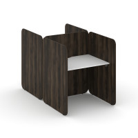 Bell Комплект №4 KCB.K-004 Белый Бриллиант/Дуб Мали 816*1800*1200