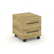 Rift Тумба мобильная усиленная RF.TM-001 Дуб Винченцо/Черный Ручки 416*460*448