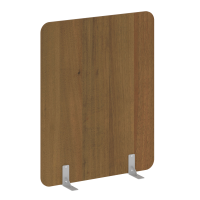 R-line Перегородки на металлических опорах на фетровых подпятниках DP.F-120-150 Орех Гварнери/Металл