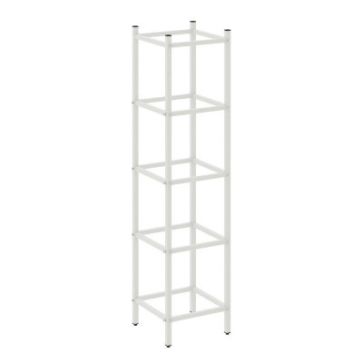 Loft Угловой проходной переходной модуль VR.L-SL.UPK-3.4.4 Металл Белый 446*446*1869