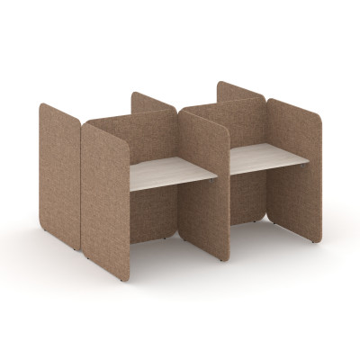 Call center Комплект №15 KC.K-015 Денвер Светлый/Romeo 03 2014*1800*1200